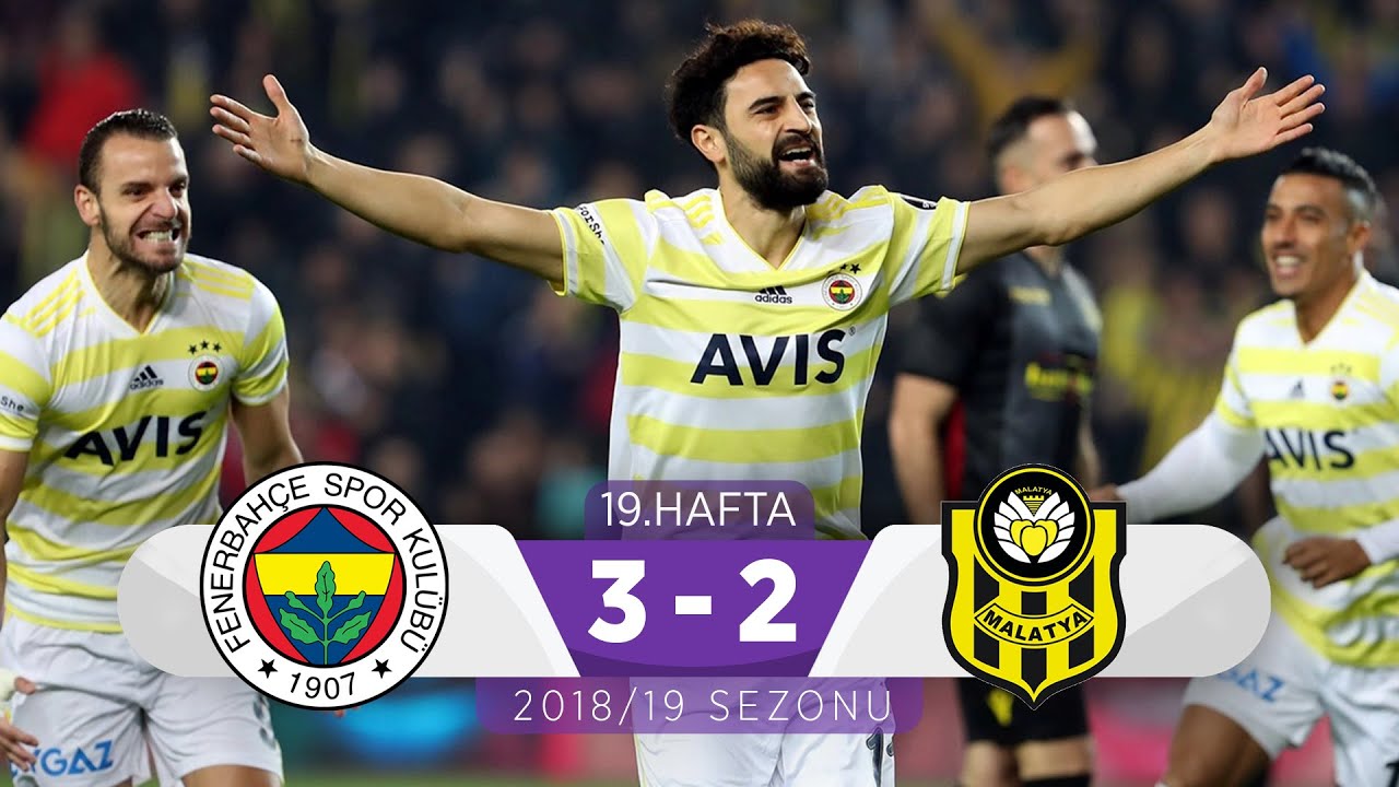Fenerbahçe (3-2) Yeni Malatyaspor | 19. Hafta - 2018/19