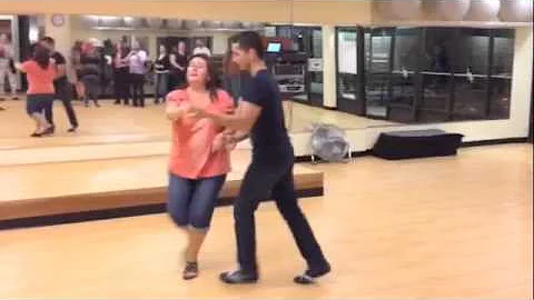 Salsa Dance Practicar Workshop Partnerwork