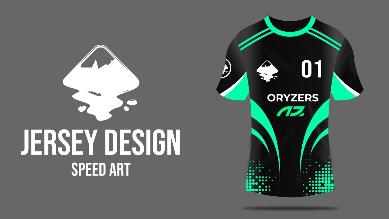 Jersey Design with Inkscape (Speed Art) YouTube