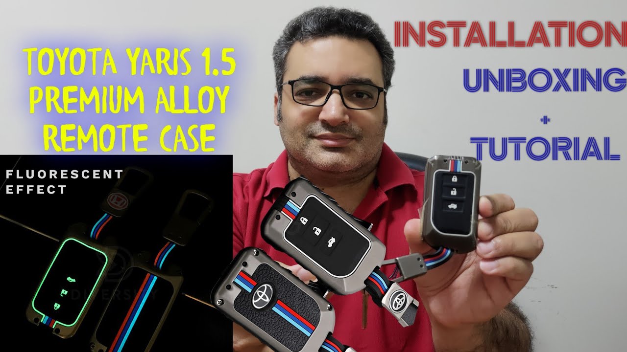 How to Install Toyota Yaris 1.5 Premium Alloy Remote Case with