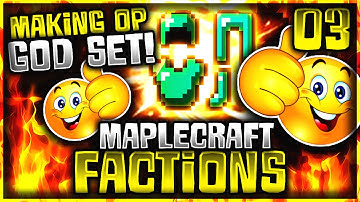 "MAKING OP GOD SET" - Minecraft Factions Server Let