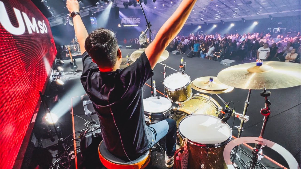 ❤️‍🔥 Noite de Adoração na Bateria com Israel Salazar ❤️‍🔥  