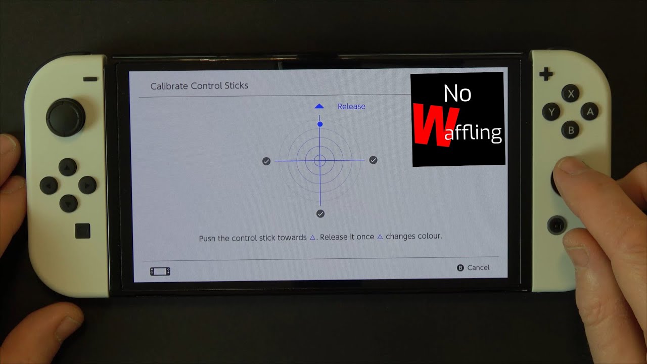 How to CALIBRATE Sticks on Nintendo Switch OLED Model YouTube