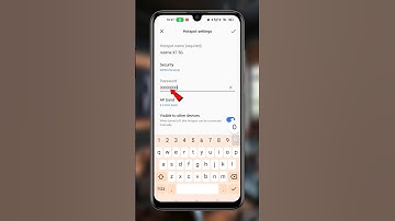 How to Change Mobile Hotspot Password | How to Find Hotspot Password #shorts