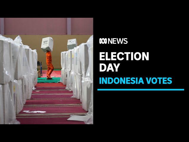 Pemilu Indonesia diadakan hari ini dengan presiden baru yang akan dipilih | Berita ABC class=