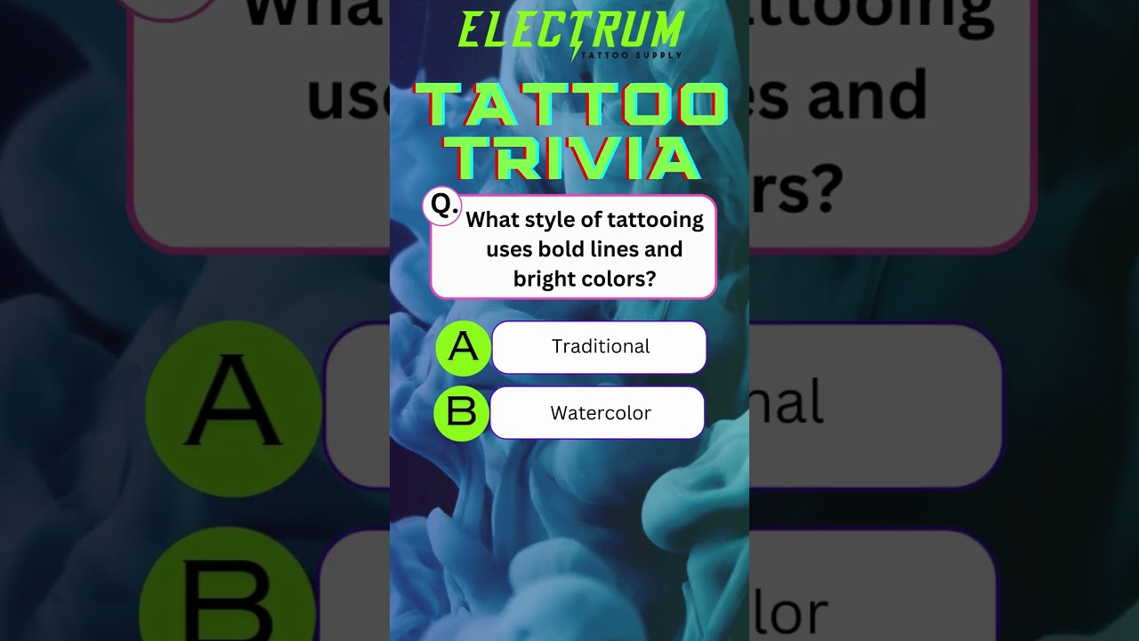 Electrum Tattoo Trivia - Test your tattoo knowledge.