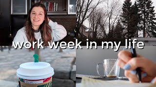 WORK WEEK IN MY LIFE | lockdown blues, starting a new job (again) + getting the MYB planner