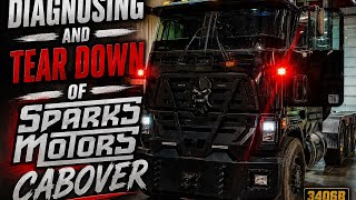 Diagnosing & Tear Down Of the 3406B CAT in @SparksMotorsCo  Ford Cabover! 