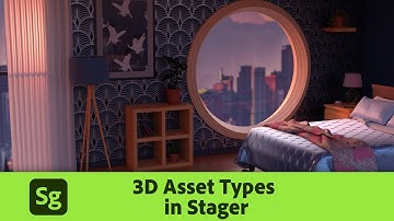 Overview of 3D Asset Types in Substance 3D Stager | Adobe Substance 3D