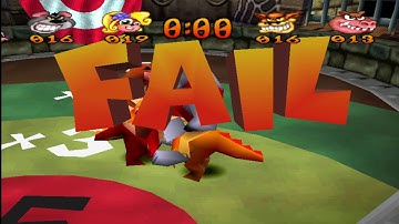 Crash Bash: Road to 200%! Part 50 - DRAGON DROP Gem & Crystal!