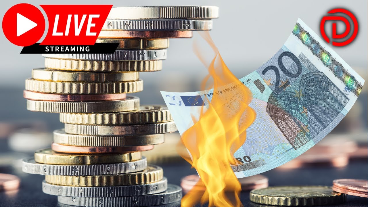 Euro Stort In, Eurozone in Gevaar!! | Live Koers Update Bitcoin & Aandelen!