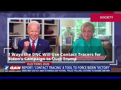 Report: 'Contact tracing' a tool to force Biden 'victory'