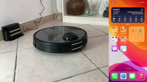 Proscenic M6 PRO Robot Aspirapolvere, con Tecnologia Navigazione Laser LDS, Lavapavimenti & Wi-Fi.