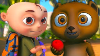 Zool Babies Saving The Bear Episode | Zool Babies Series | Cartoon Animation For Kids