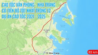 Chi tiết cao tốc Vân Phong - Nha Trang đang trải nhựa và về đích trước 6 tháng