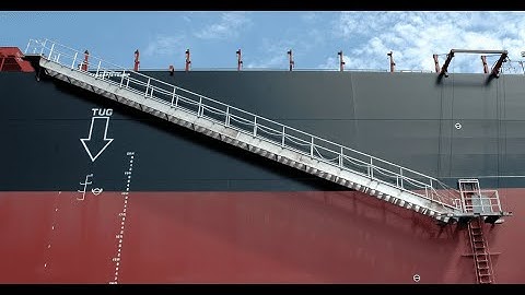 Pilot ladder Rigging Procedure , Pilot Boarding requirements , Combination ladder