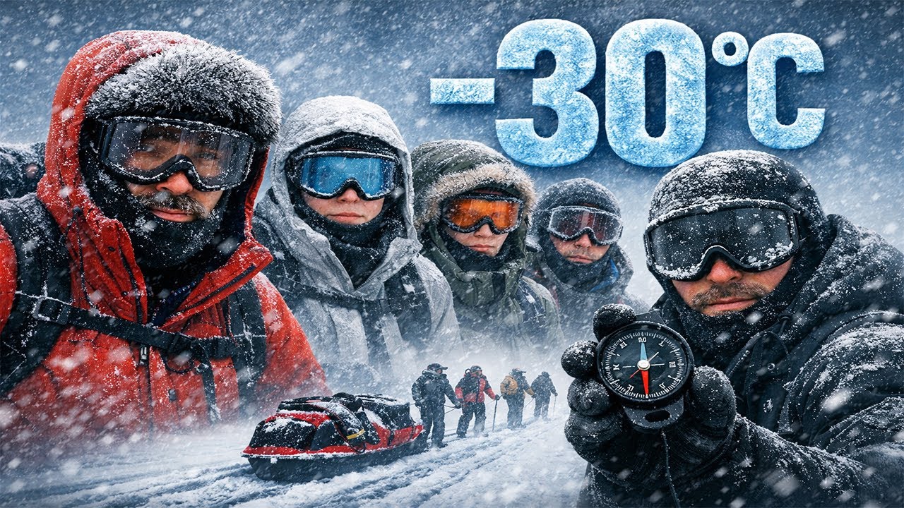 Final Meal & Pack Down in -30°C Snowfall | Exit Route