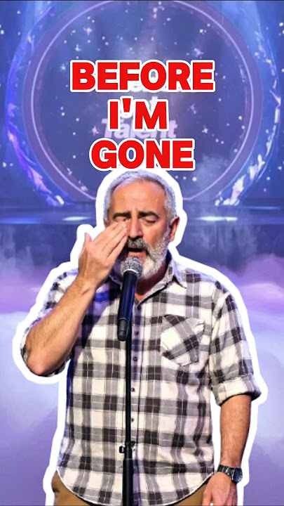 Before I'm Gone | Walter Harris’ Emotional Viral Performance | America's got talent #agt #emotional