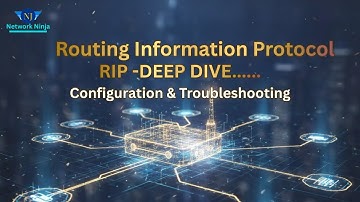 Master in Dynamic Routing Protocols: RIP Deep Dive #Network Ninja🥷
