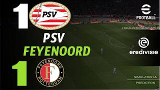 🔴 PSV vs Feyenoord 1 - 1 | HIGHLIGHTS & GOALS | Eredivisie 2026 – Live eFootball Simulation