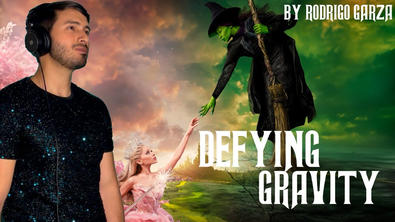 DEFYING GRAVITY Cover by Rodrigo Garza WICKED Male cover