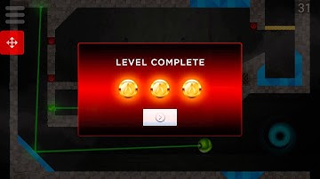 Laserbreak 2 - Level 31, 32 and 33 (Collecting all Coins) playthrough / walkthrough / solution