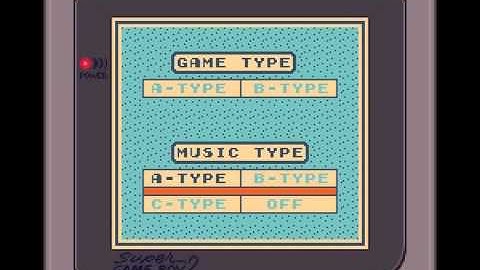 Game Boy Tetris version 1.0 ~ Alternate A-TYPE song "Minuet" (READ DESCRIPTION)