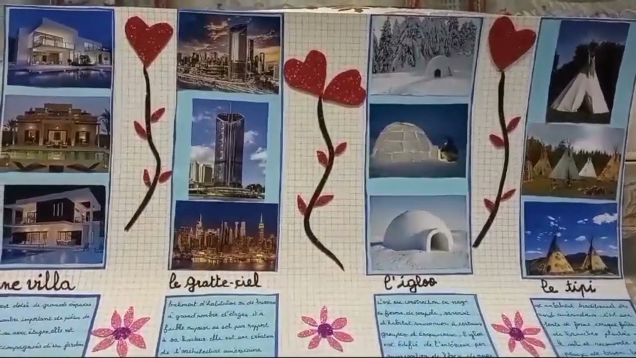 les habitations des hommes projet de classe