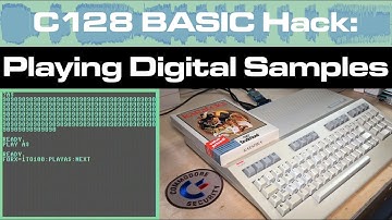 C128 BASIC Hack: Playing Digital Samples