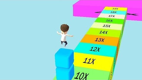 Cube Stacker Surfer 3D - Run Free Cube Jumper Game (Early Access) | Level 2