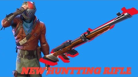FORTNITE HUNTING Rifle no scope no problem