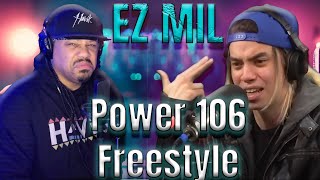 IT'S ALL CAP!!! - | EZ MIL | Power 106 Freestyle  | REACTION | Commentary