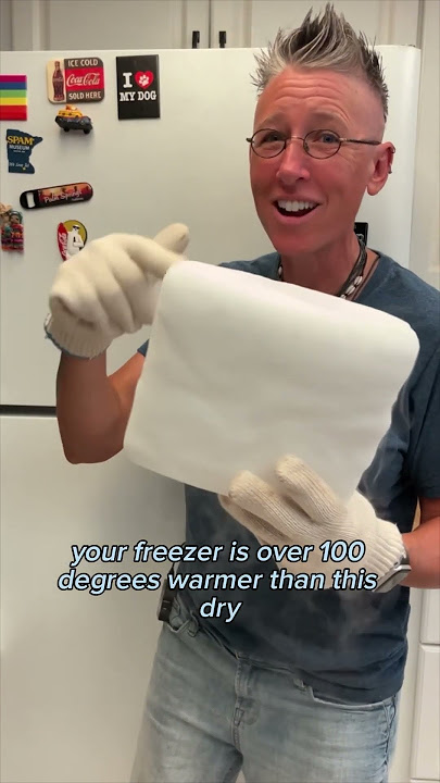 You can’t store dry ice in your freezer 🥶 🎃 #halloweenwithshorts