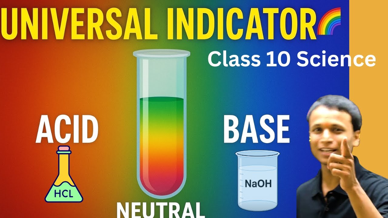 Universal Indicator | Class 10 Science | Acids, Bases & Salts - YouTube