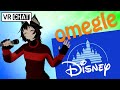 SINGING DISNEY ON OMEGLE WITH MY VRCHAT AVATAR