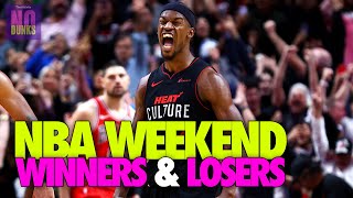 NBA Weekend Winners \& Losers | Jimmy F-ing Butler, Philly's Point Differential, Beal's Ankle
