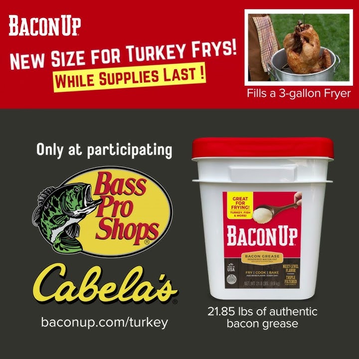 New Size for Turkey Frys! 21.85 pounds - fills a turkey fryer!