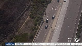 One Dead in Car Crash on I-5 in Sorrento Valley