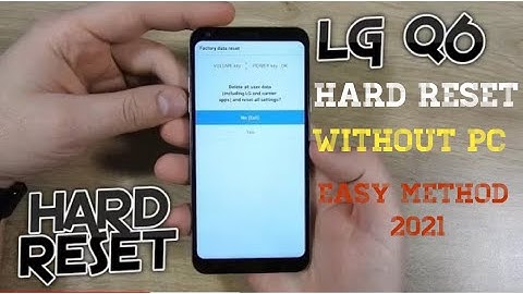LG Q6  Hard Reset (Factory Reset using hardware keys) [Tutorial] BY DILSHAD MOBILE