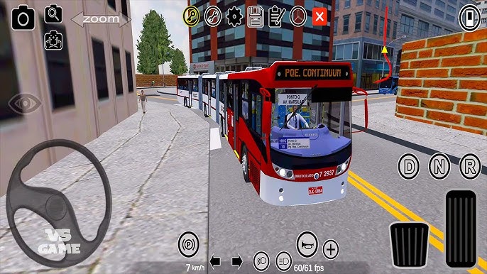 Articulated Bus Driving in Heavy Traffic  Proton Bus Simulator Urbano  Android Gameplay 