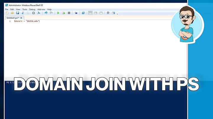 Join Computer to Domain Using Windows Powershell!