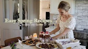 Baking From Scratch Desserts for SPRING!