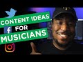 5 Content Ideas for Musicians on Social Media | Social Media for Musicians