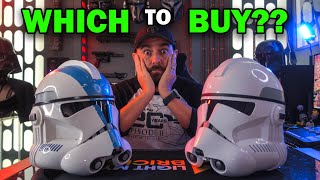 Hasbro Black Series Clone Trooper Helmet VS Denuo Novo 501st Legion