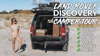EPIC LAND ROVER DISCOVERY 3 CAMPER TOUR! New Zealand selfcontained 4x4 4WD. #discoverycamper
