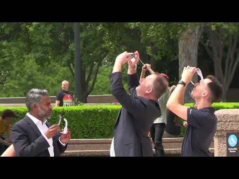 Total Solar Eclipse from the Texas Capital in Austin - April 8, 2024