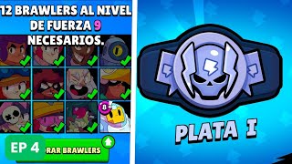 RECLAMO 7 MAESTRIAS+MEJORO 2 BRAWLER FUERZA 9 y 1 a FUERZA 8 + SUBO a PLATA+STAR DROP ÉPICO |EP4 T.3