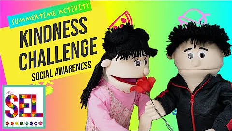 Puppet Videos for Kids | Kindness Challenge - Social-Emotional Learning for Kids | A LITTLE SEL