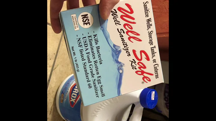 How To Clean Your Well  Kill Bacteria