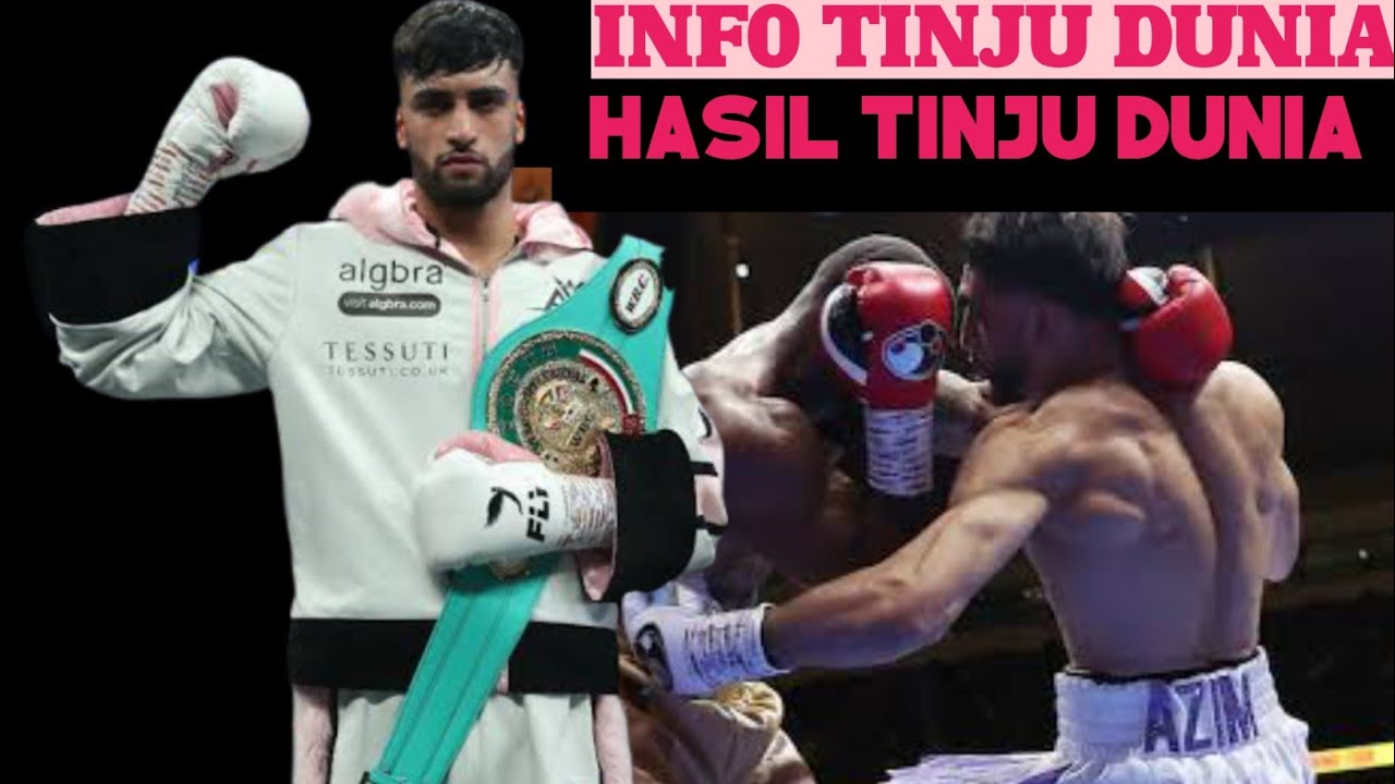 Info Tinju Dunia Hari Ini Hasil Tinju Dunia 